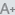 Increase font size